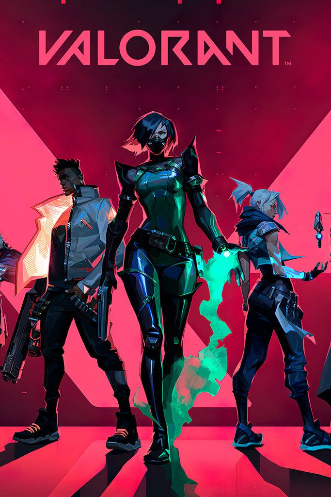 Valorant key art